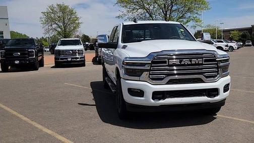 Bright White Clearcoat 2025 RAM 2500 Laramie
