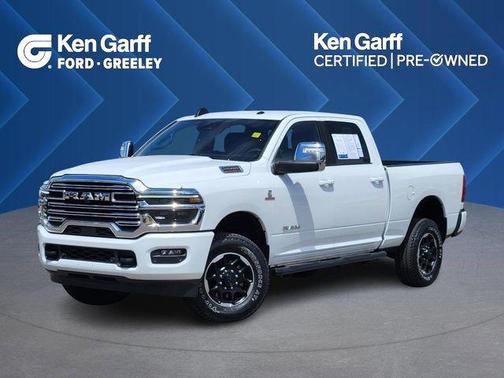 Bright White Clearcoat 2025 RAM 2500 Laramie