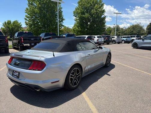 Iconic Silver Metallic 2022 Ford Mustang EcoBoost Premium