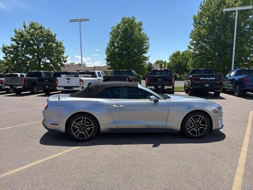 Iconic Silver Metallic 2022 Ford Mustang EcoBoost Premium