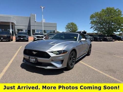 Iconic Silver Metallic 2022 Ford Mustang EcoBoost Premium