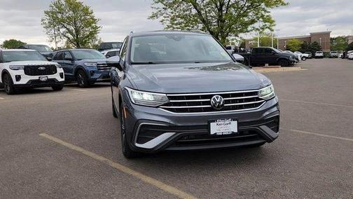 Platinum Gray Metallic 2024 Volkswagen Tiguan 2.0T Wolfsburg Edition