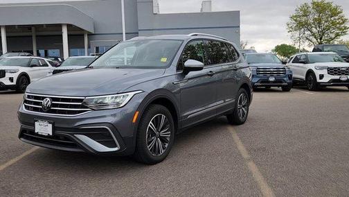 Platinum Gray Metallic 2024 Volkswagen Tiguan 2.0T Wolfsburg Edition