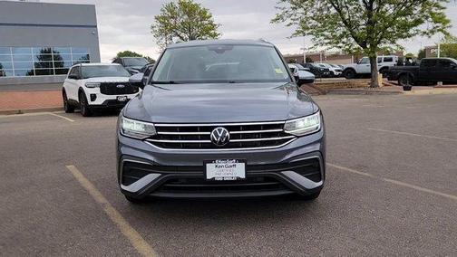 Platinum Gray Metallic 2024 Volkswagen Tiguan 2.0T Wolfsburg Edition
