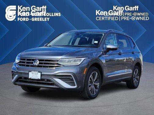 Platinum Gray Metallic 2024 Volkswagen Tiguan 2.0T Wolfsburg Edition
