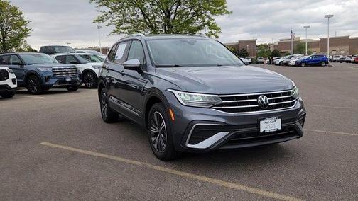 Platinum Gray Metallic 2024 Volkswagen Tiguan 2.0T Wolfsburg Edition