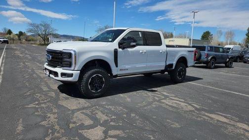 White Metallic 2026 Ford F-350 Platinum