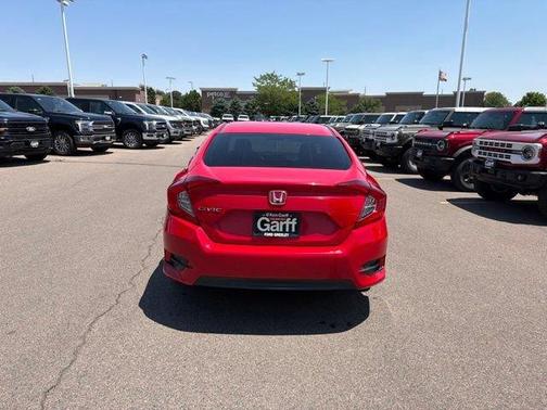 Rallye Red 2016 Honda Civic LX