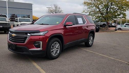 Radiant Red 2023 Chevrolet Traverse LT Cloth
