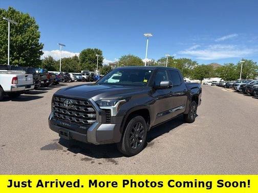 Magnetic Gray Metallic 2025 Toyota Tundra Platinum