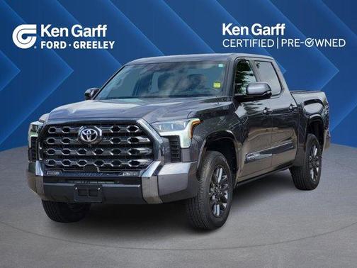 Magnetic Gray Metallic 2025 Toyota Tundra Platinum
