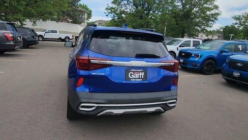 Neptune Blue 2022 Kia Seltos SX