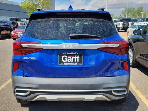 Neptune Blue 2022 Kia Seltos SX