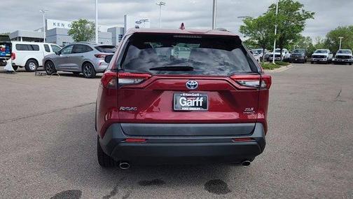 Ruby Flare Pearl 2020 Toyota RAV4 Hybrid XLE