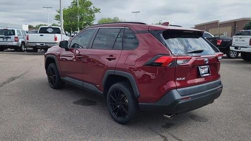 Ruby Flare Pearl 2020 Toyota RAV4 Hybrid XLE