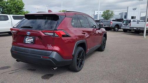 Ruby Flare Pearl 2020 Toyota RAV4 Hybrid XLE