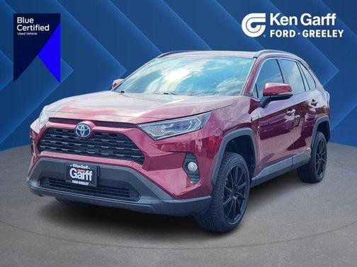 Ruby Flare Pearl 2020 Toyota RAV4 Hybrid XLE
