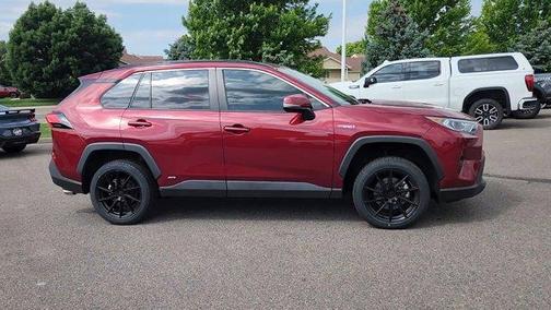 Ruby Flare Pearl 2020 Toyota RAV4 Hybrid XLE