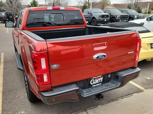 Hot Pepper Red Metallic Tinted Clearcoat 2019 Ford Ranger Lariat