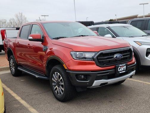 Hot Pepper Red Metallic Tinted Clearcoat 2019 Ford Ranger Lariat