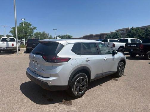 Brilliant Silver Metallic 2025 Nissan Rogue SV