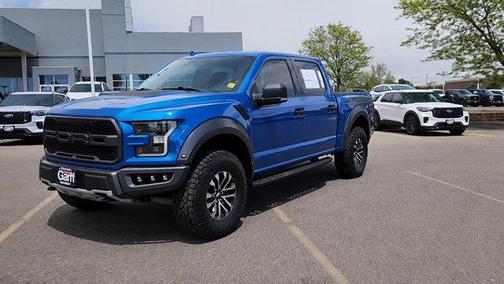Velocity Blue Metallic 2020 Ford F-150 Raptor