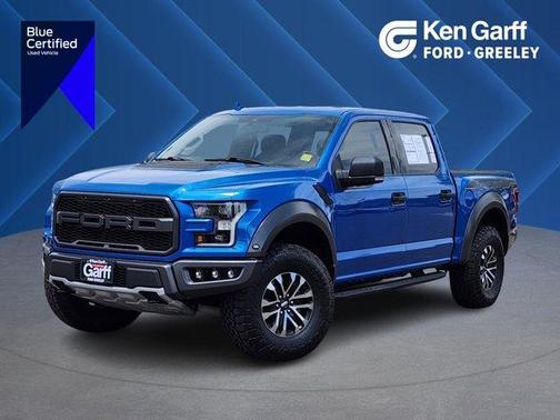 Velocity Blue Metallic 2020 Ford F-150 Raptor