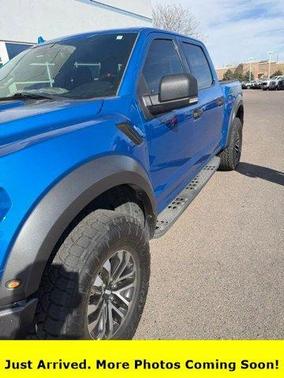 Blue Metallic 2020 Ford F-150 Raptor