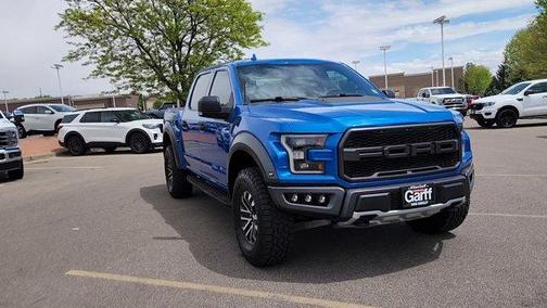 Velocity Blue Metallic 2020 Ford F-150 Raptor