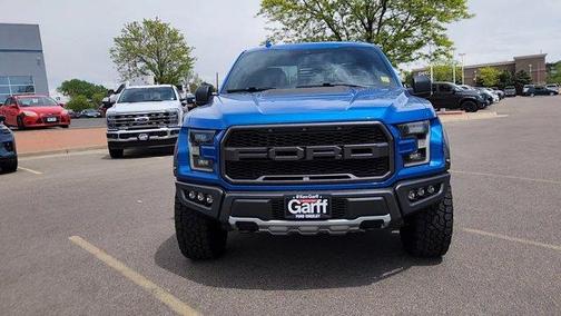 Velocity Blue Metallic 2020 Ford F-150 Raptor