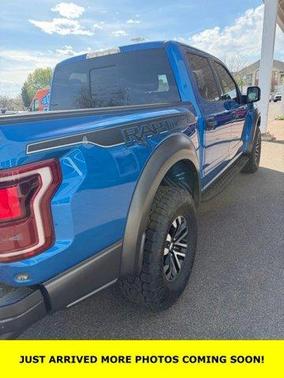 Blue Metallic 2020 Ford F-150 Raptor
