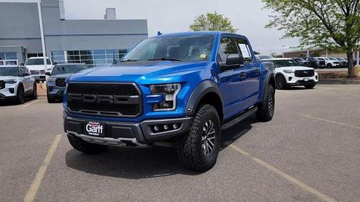 Velocity Blue Metallic 2020 Ford F-150 Raptor