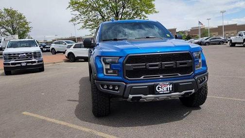 Velocity Blue Metallic 2020 Ford F-150 Raptor