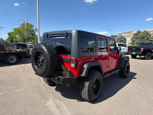 Flame Red Clearcoat 2014 Jeep Wrangler Unlimited Rubicon