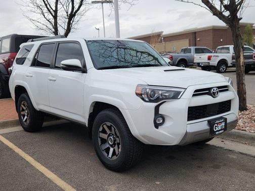 Super White 2021 Toyota 4Runner TRD Off Road Premium