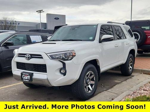 Super White 2021 Toyota 4Runner TRD Off Road Premium