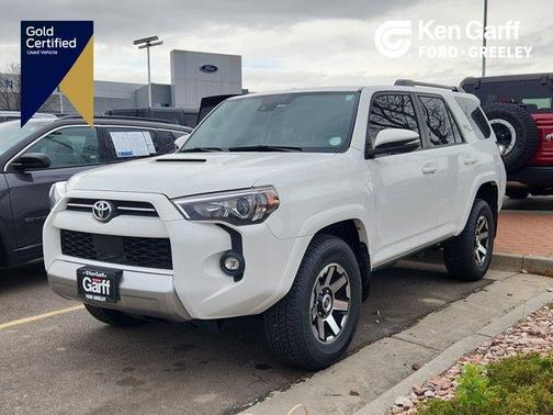 Super White 2021 Toyota 4Runner TRD Off Road Premium