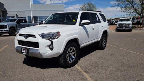 Super White 2021 Toyota 4Runner TRD Off Road Premium