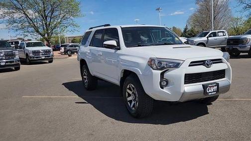Super White 2021 Toyota 4Runner TRD Off Road Premium