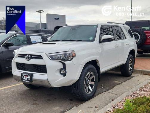 Super White 2021 Toyota 4Runner TRD Off Road Premium