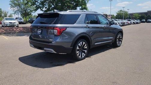 Carbonized Gray Metallic 2026 Ford Explorer Platinum
