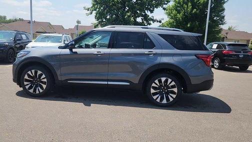 Carbonized Gray Metallic 2026 Ford Explorer Platinum