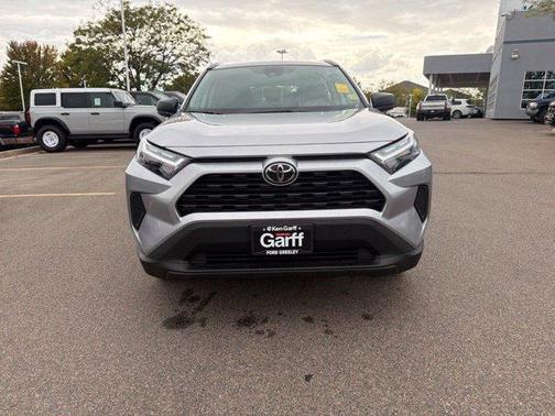 Silver Sky Metallic 2025 Toyota RAV4 Hybrid LE