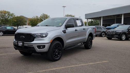 Iconic Silver Metallic 2023 Ford Ranger XLT