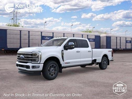 Star White 2026 Ford F-250 Platinum
