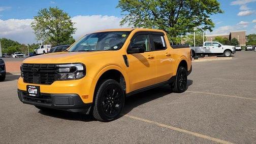Cyber Orange Metallic Tricoat 2023 Ford Maverick Lariat