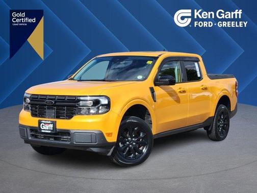 Cyber Orange Metallic Tricoat 2023 Ford Maverick Lariat