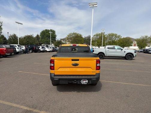 Cyber Orange Metallic Tricoat 2023 Ford Maverick Lariat