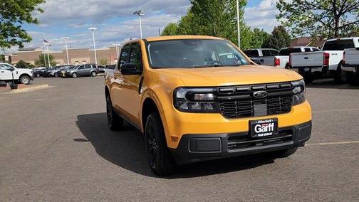 Cyber Orange Metallic Tricoat 2023 Ford Maverick Lariat