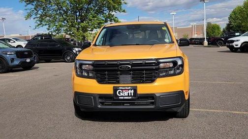 Cyber Orange Metallic Tricoat 2023 Ford Maverick Lariat